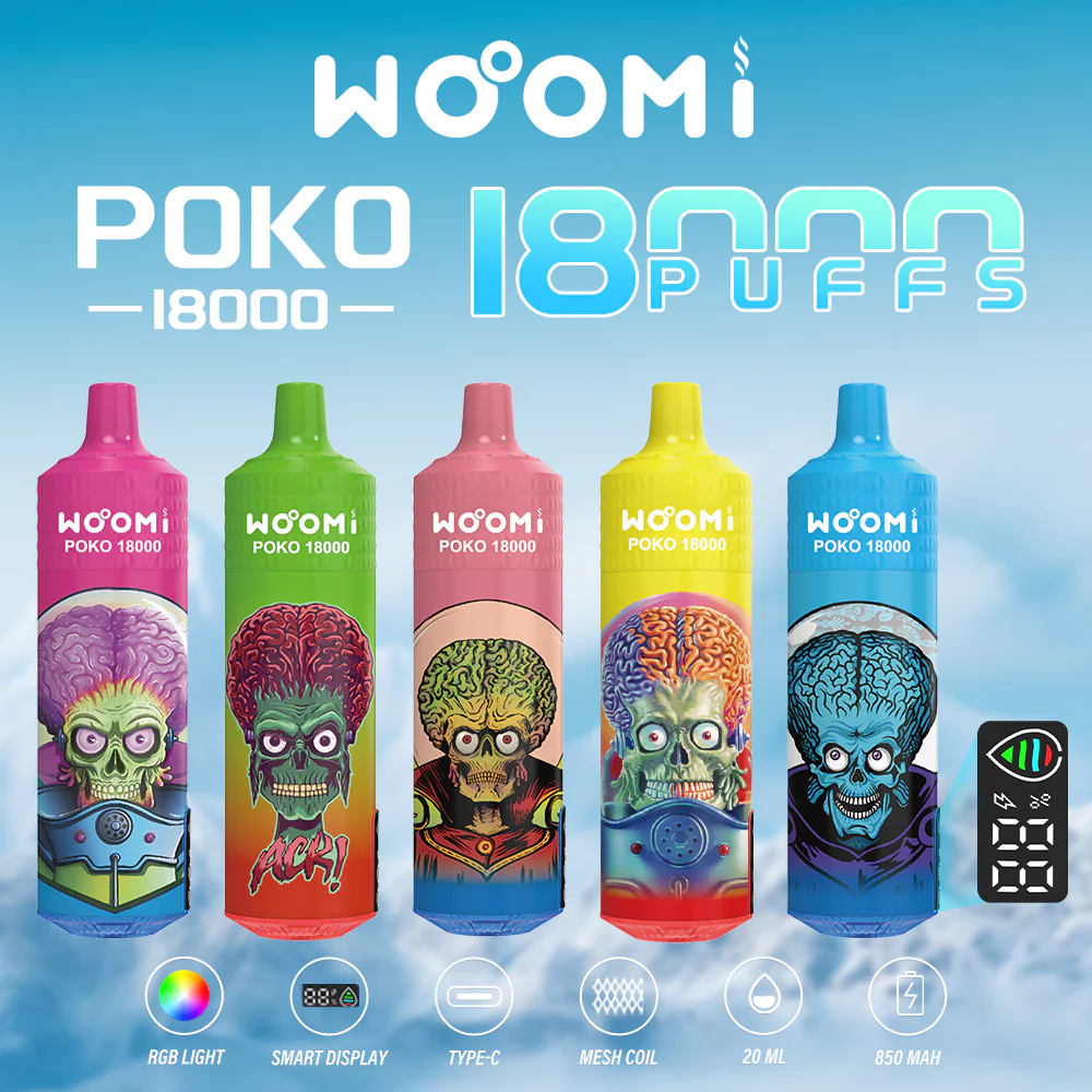  Woomi Poko 18 000 Peach Mango Pineapple -2% 