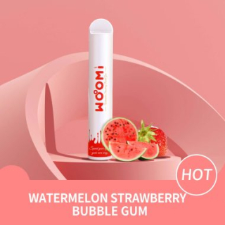  	Woomi Bloom 2500 puffs Watermelon Strawberry Bubble Gum 2% Nicotine 