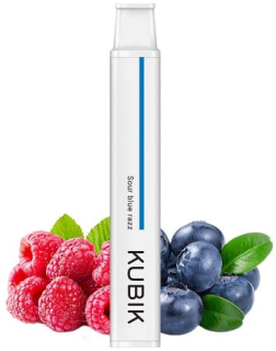  	Kubik 600 puffs Sour Blue Razz 2% Nicotine 