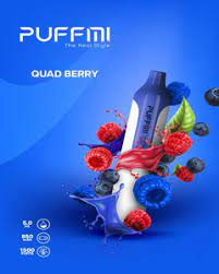  	Puffmi DP 1500 puffs Quad Berry 2% Nicotine 