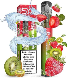 Syx Bar 900 Strawberry Kiwi 2%